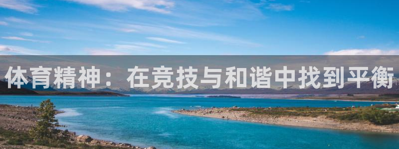 77体育app下载官网：体育精神：在竞技与和谐中找到平衡